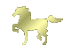 cp horse gold small